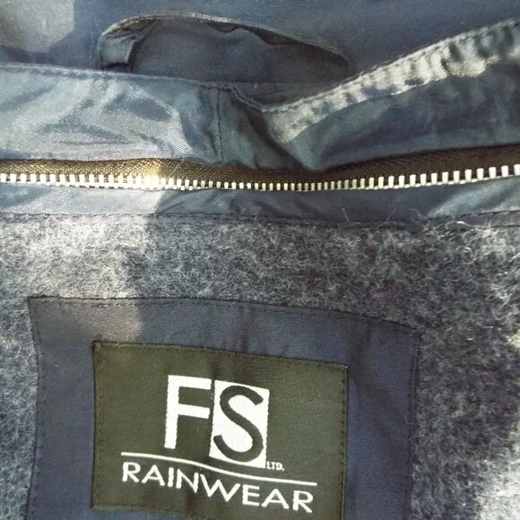 FS Rainwear Dark Blue Size 16 - Picture 7 of 7